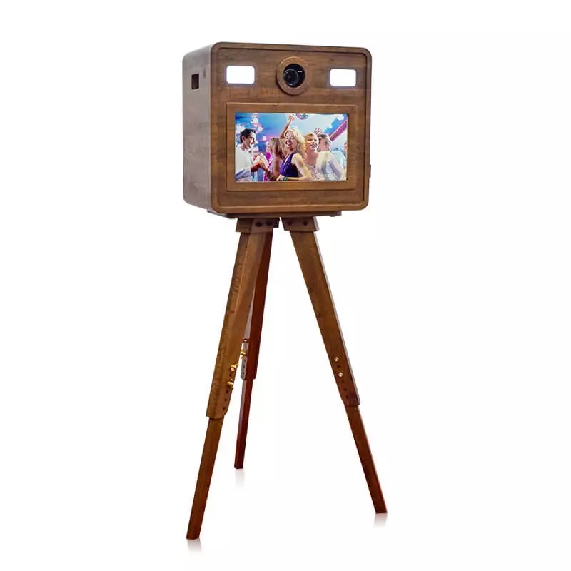PB185W – Photobooth Bois Professionnel 18.5 pouces